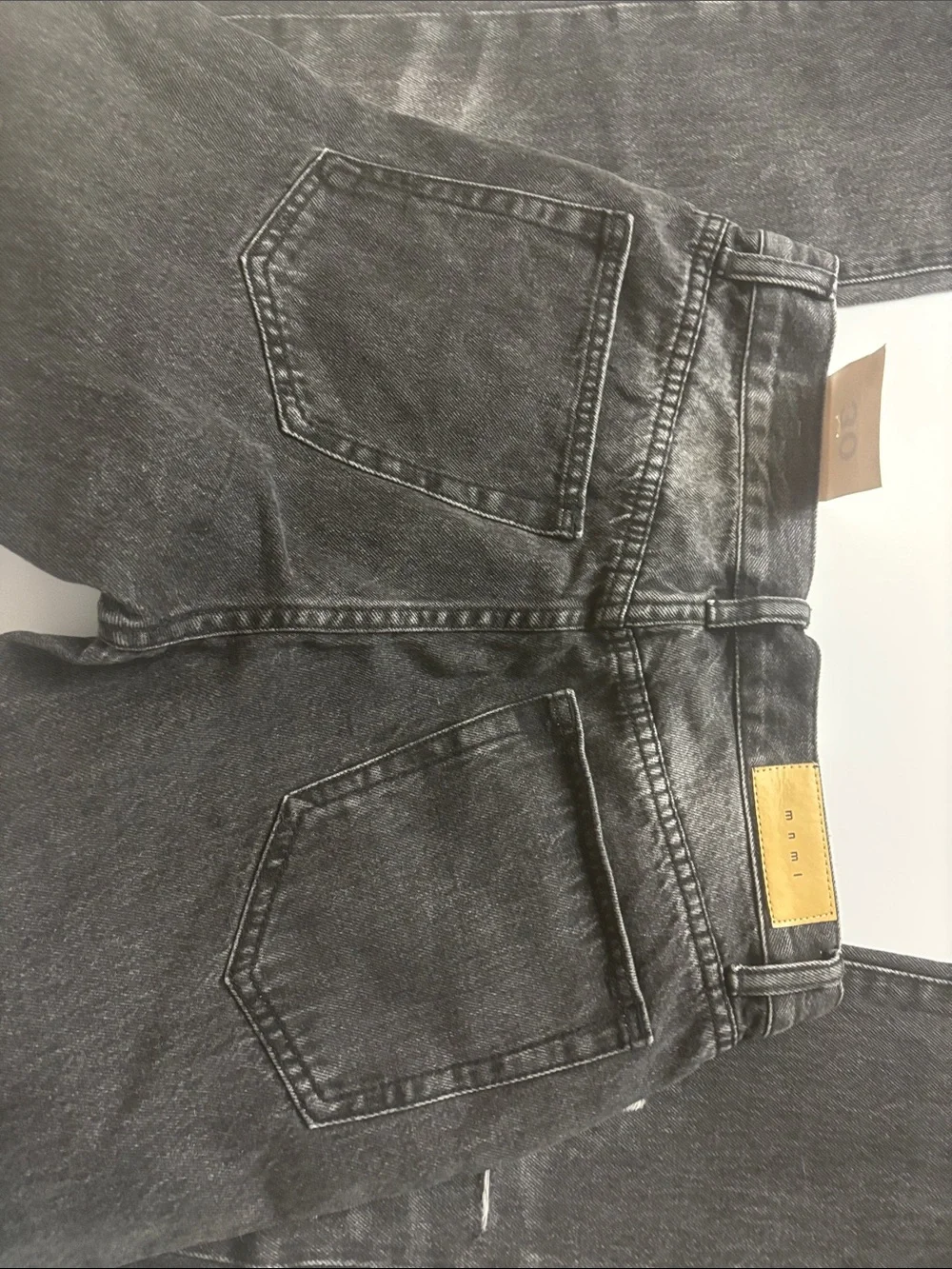 MNML black denim Jeans - Classic Straight Fit 30